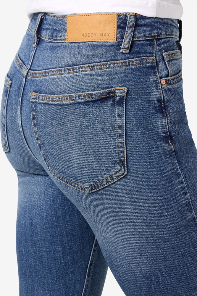 NMKAREEN HW FLARE LEG JEANS AZ436MB 27034386 MEDIUM BLUE DENIM